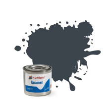 Humbrol AA1506 14ml No. 1 Tinlet Enamel Paint 32 (Dark Grey Matt)