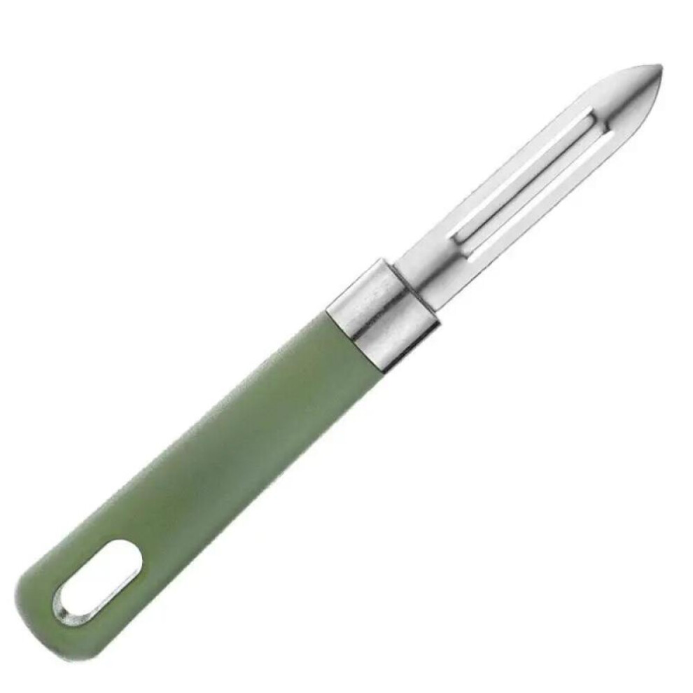 (Green) Stainless Steel Fruit Peelers Kitchen Potato Peel Removal Vegetable Peelers Manual Fast Peeling Vegetavle Cutter Kitchen Tool