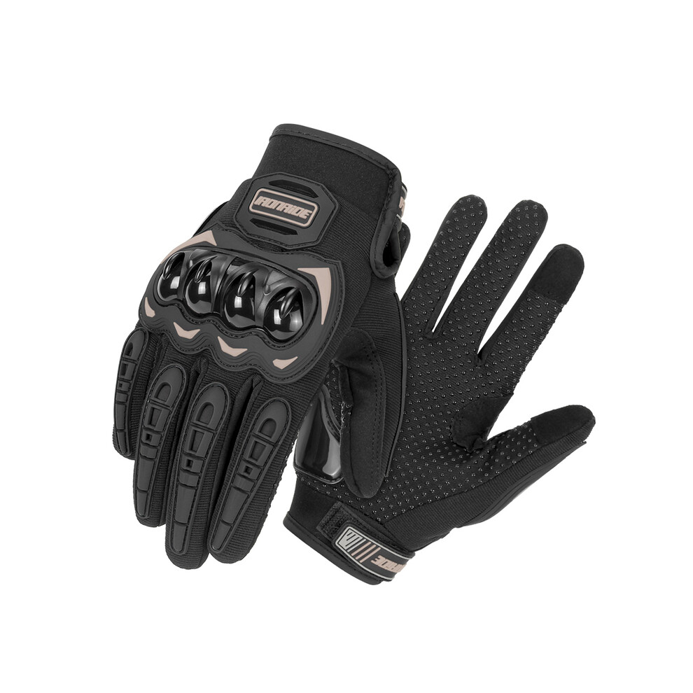 (Xl, Su04 Bk) Motorcycle Gloves Full Finger Touch Screen Motocross Motorbiker Gloves 9077354824614