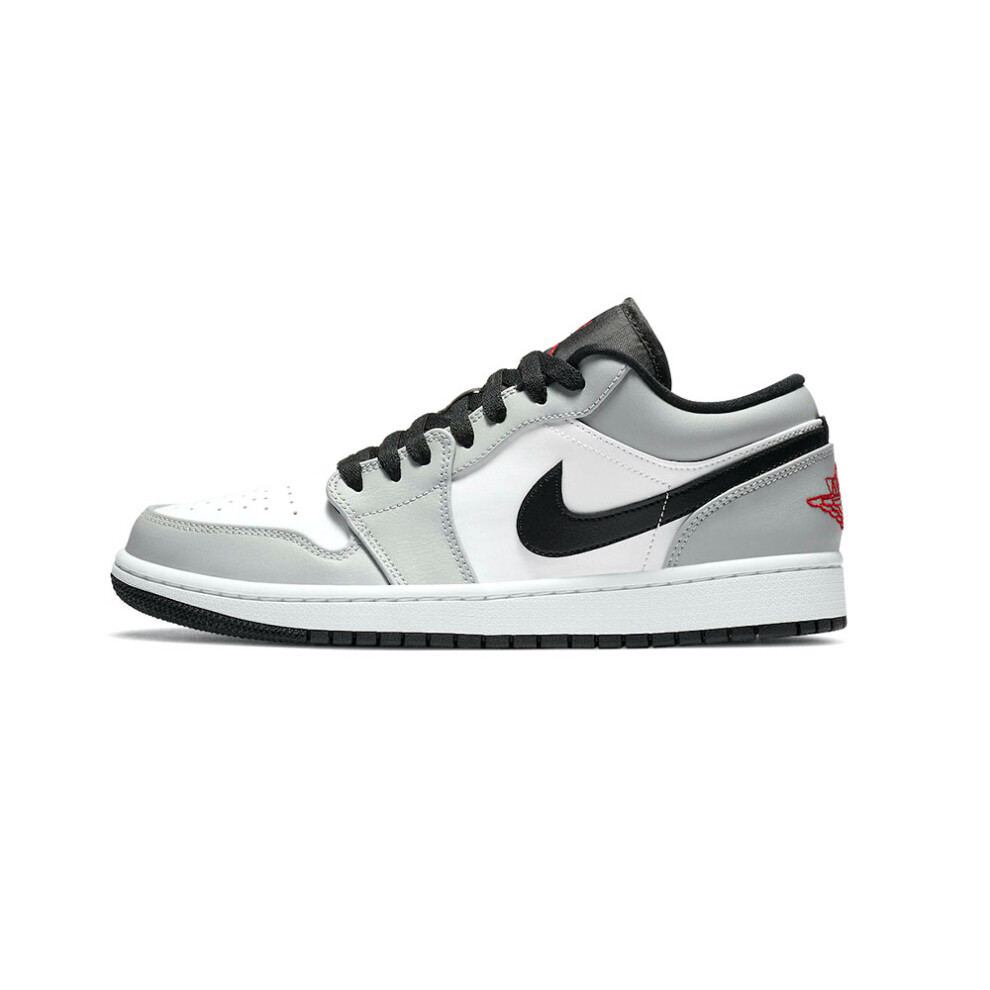 (EUR:40) Air Jordan 1 Low Light Smoke Grey 553558-030 Men Shoes