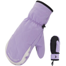 (S, Pink) Ski Gloves Women Warm Winter Waterproof Skiing Snowboard Gloves Snowmobile