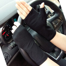 (One Size, B84 Black) Female Sports Fitness Cycling Sunscreen Touch Screen Long Full Finger