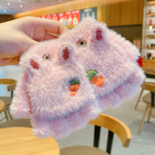 (0-8 years old, 2325-A3 (2-8 Years)) 0-10 Years Old Winter Children Girls Soft Half Finger Cover Animal Warm