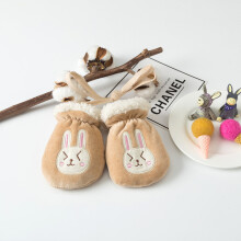 (Rabbit) Kids Gloves Winter Baby Full Finger Mittens Thicken Infant Anti-Grab Gloves