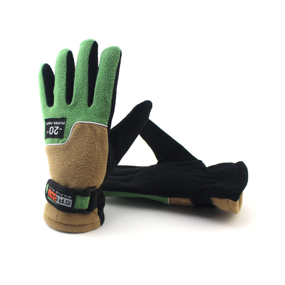 (Female ) Motorcycle Gloves Bmx Ski Gloves Mtb Road -20 Gloves Mountain Bike Gloves Green 9077354854734