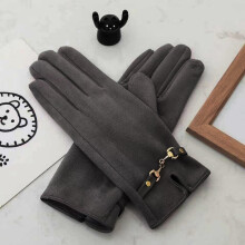 (One Size, Dark Gray) KayCrowne New Urban Style Grace Lady Glove Women Winter Elegant Touch