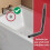 SPARES2GO Universal Extra Long Bath Sink Overflow Tube Flexible Extendable Hose Pipe (405mm - 1.4m) 7