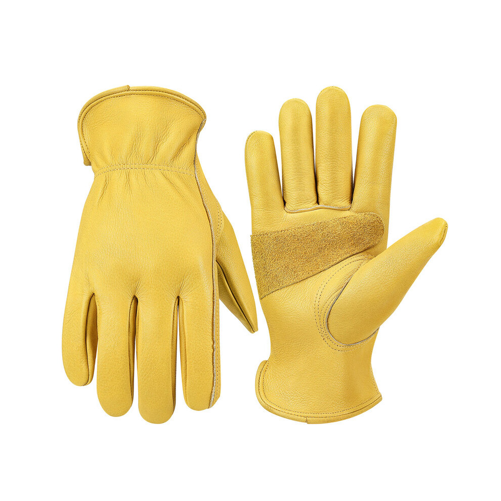 (M, Style 2) Leather Motorcycle Glove Sport Riding Protective Glove Non-Slip Motorcyclist 9077354739550