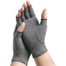 (L and L 2Pairs, Gray) 2 Pairs Arthritis Gloves Touch Screen Gloves Anti Arthritis Therapy Compression
