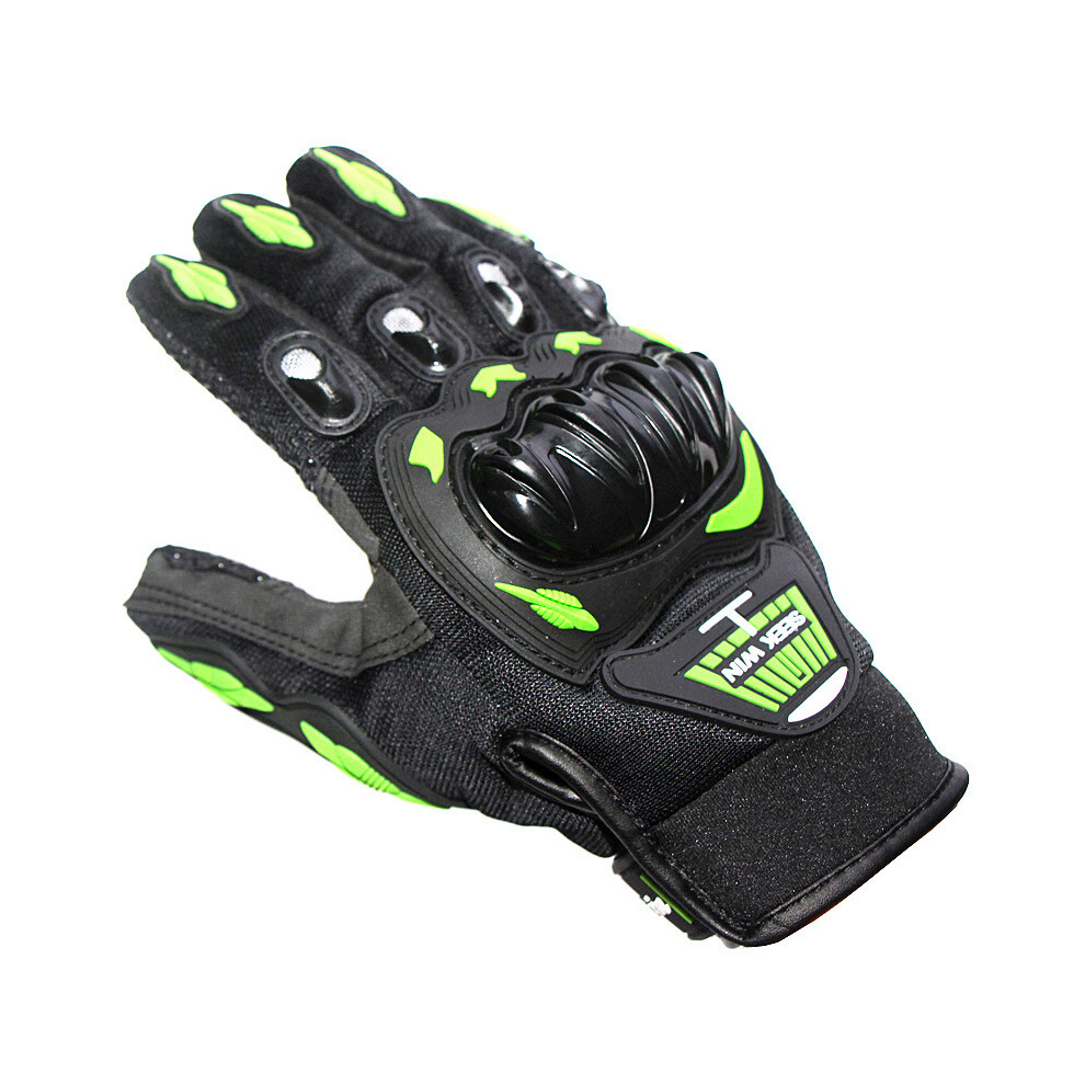 (Xxl, Seekwin-) Spring Summer Sports Protection Motorcycle Gloves Full Finger Outdoor Green 9077354784499