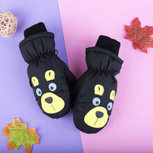(18) Kids Winter Warm Gloves Windproof for Children Boys Girls Outdoor Gloves