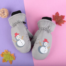 (3) Kids Winter Warm Gloves Windproof for Children Boys Girls Outdoor Gloves