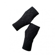 (1) Winter Girl Knitted Gloves Keep Warm Full-finger Durable Various Colors