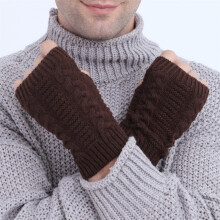 (A07) Winter Girl Knitted Gloves Keep Warm Full-finger Durable Various Colors