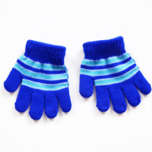 (10) 1-5 Years Old Kids Gloves Winter Warm Open-palm Knitted Gloves For Girls