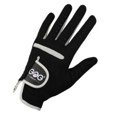 (Size 25-L, Wear on Left Hand) 1 Pcs Men's Golf Glove Left Hand Right Hand Micro Soft Fiber Breathable