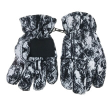(23cm, A) New Windproof Warm Ski Gloves Winter Outdoor Kids Snow Skating Snowboarding