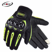 (xxL, SU33 Green Summer) Winter Motorcycle Gloves Waterproof Moto Motocross Gloves Windproof Warm