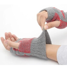 (Gray) 1Pair Winter Warm Women Boys & Girl's Students Gloves,Fashion Knitted