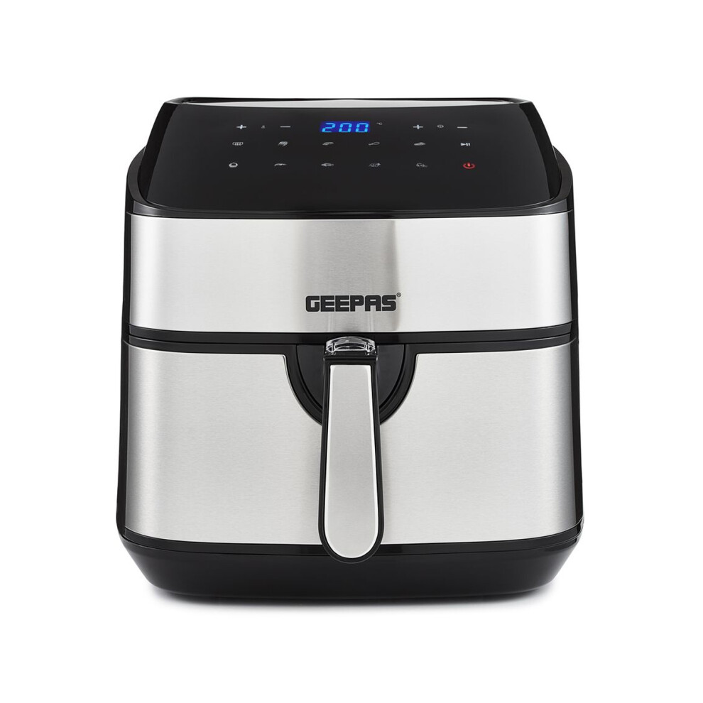 Geepas 7.5L Vortex Digital Air Fryer Oven Low Fat Oil Free Healthy Frying