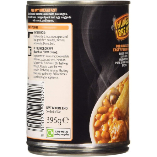 Hunger Breaks All Day Breakfast Meals, 395 g Συσκευασία 6 τεμαχίων 1
