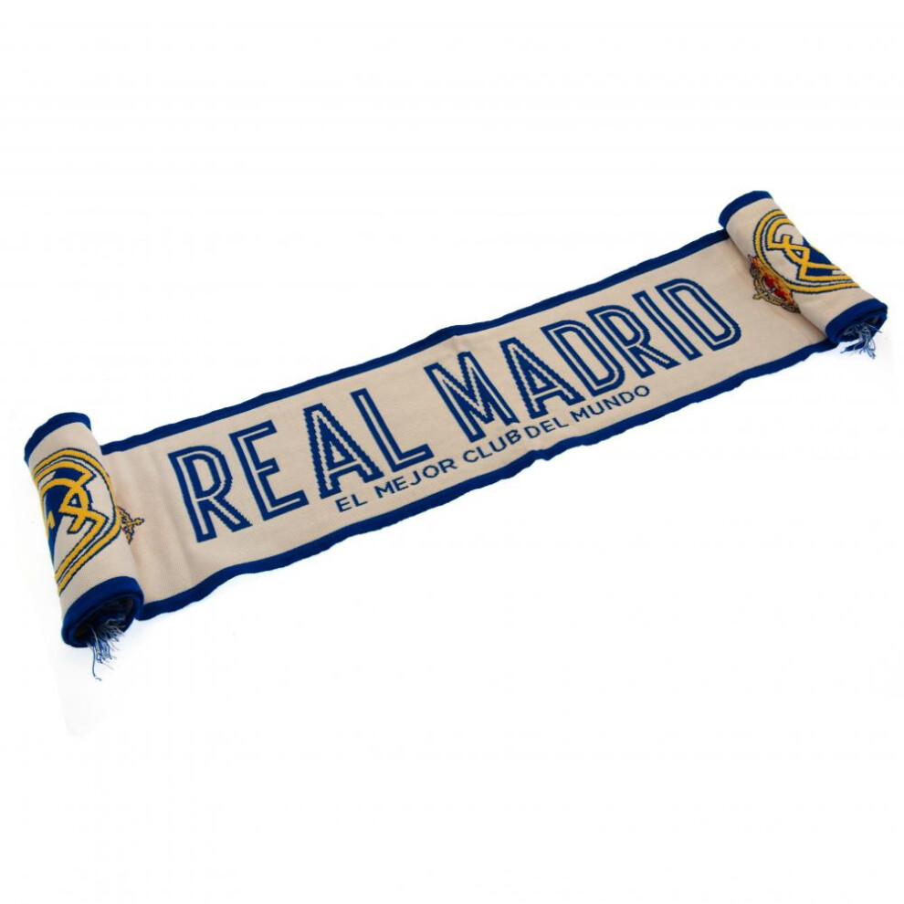 Real Madrid Fc Established Scarf Official Licensed Product