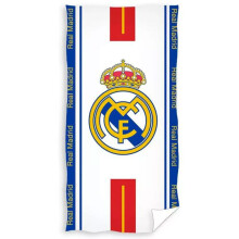 REAL MADRID Fan bomulds badehåndklæde, strandhåndklæde til poolen 70 x 140 cm