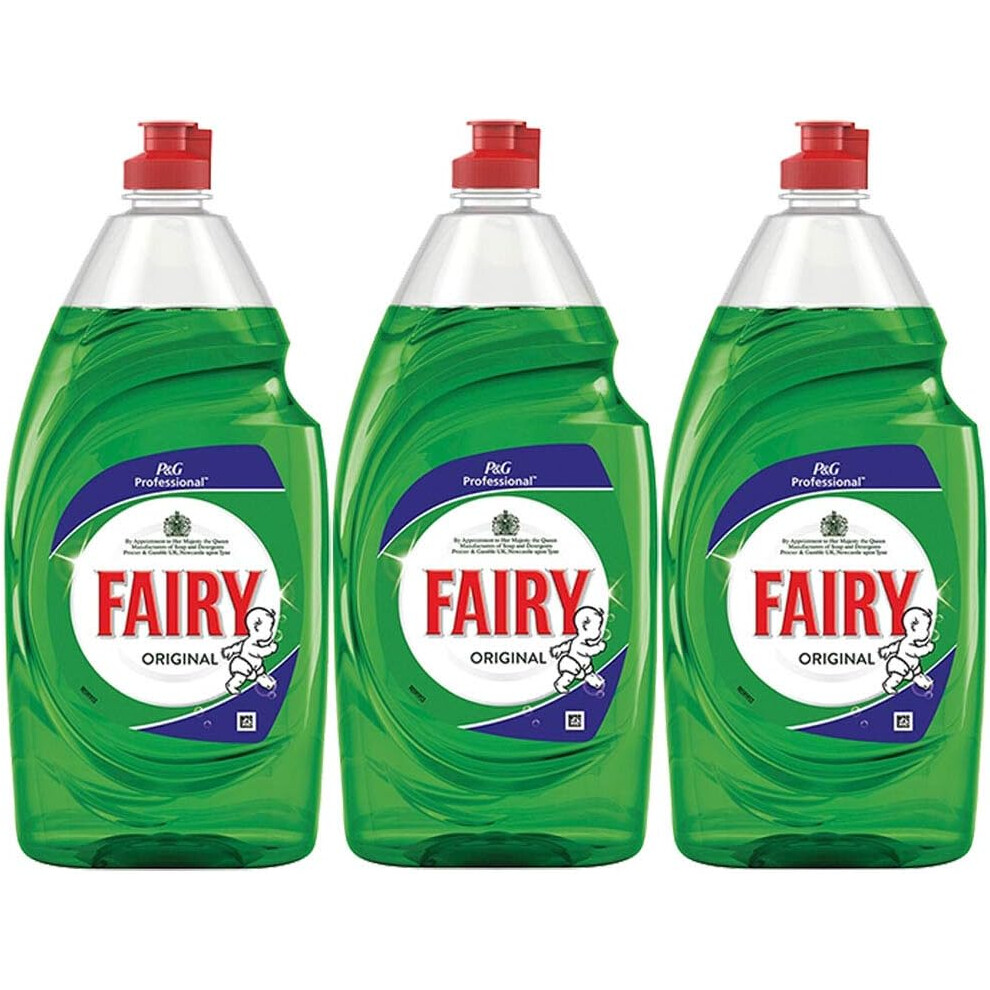 Fairy Original Washing Up Liquid 3 x 900ml