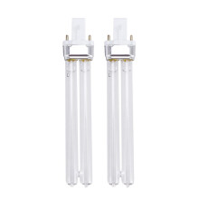 2pcs 11w Ultraviolet Uv Disinfection Light Lamps Uv Sterilization Light Bulbs For Sterilizer Fish Tank (g23 Lamp Base)