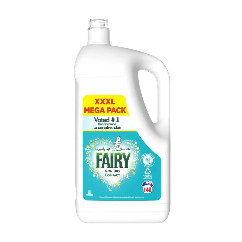 Fairy Non Bio Laundry Liquid 140 Wash 4.34L