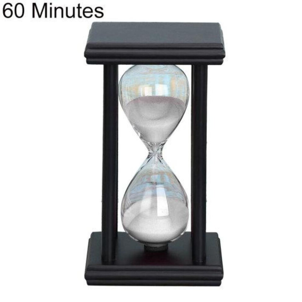 45/60min Wooden Sand Kitchen School Clock Sandglass Hourglass Timer Home Decor