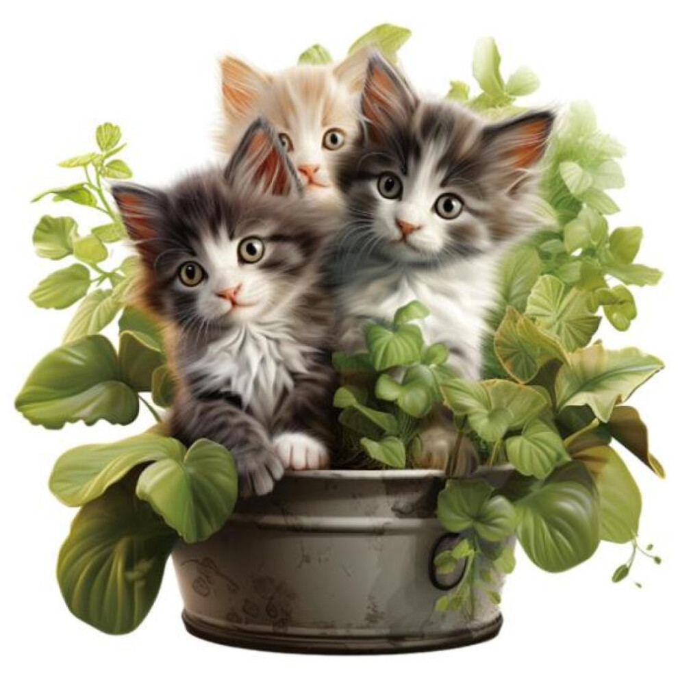 Toilet Sticker Green Plant Cat Pattern Toilet Lid Sticker Elegant Wall Decal Home