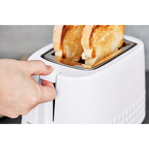 Tower Tower Solitaire Kettle & 2 Slice Toaster Matching Kitchen Set (White) 2