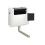 NES Home Nes Home Concealed Cistern Dual Flush Side Inlet Square Button Matte Black 1
