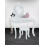 White Heidi Vanity Set - Girls Makeup Table with Stool and Mirror 4