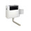 NES Home Nes Home Concealed Cistern Dual Flush Front Access Square Button Brushed Chrome 1
