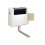 NES Home Nes Home Concealed Cistern Dual Flush Side Inlet Square Button Brushed Brass 1