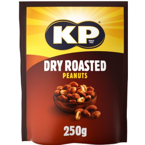 (Pack Of 2) KP Dry Roasted Peanuts 250G