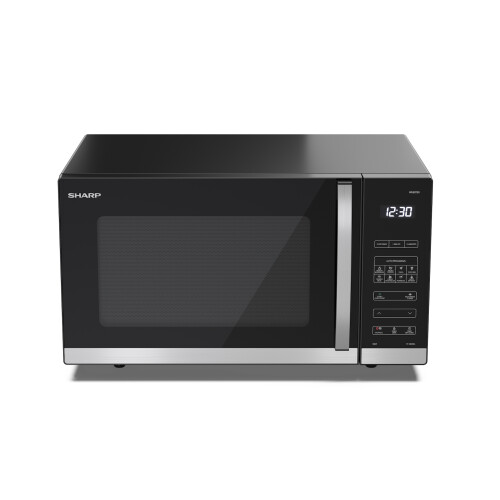 Sharp Sharp YC-QS302AU-B 30 Litre 900W Digital Flatbed Microwave Oven - Black 1