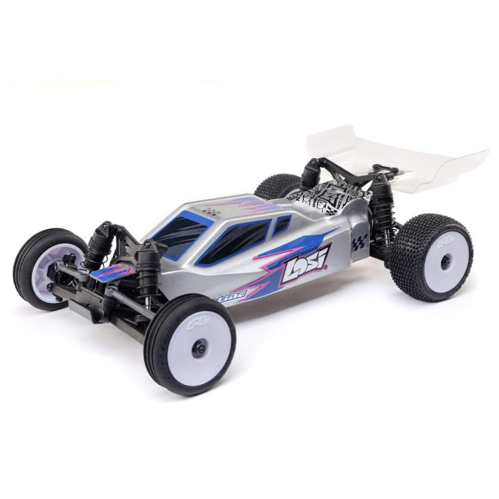 Losi Micro-B 2Wd Buggy Rtr 1:24 Rc Car - Silver