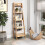 Mercers Furniture Corona Ladder Bookcase Leaning Shelving Solid Wood Pine 2