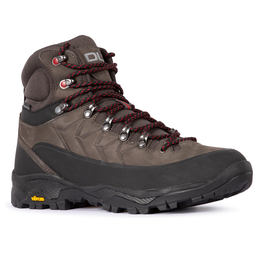 (12, Grey) DLX Male Hiking Boots Waterproof Brody