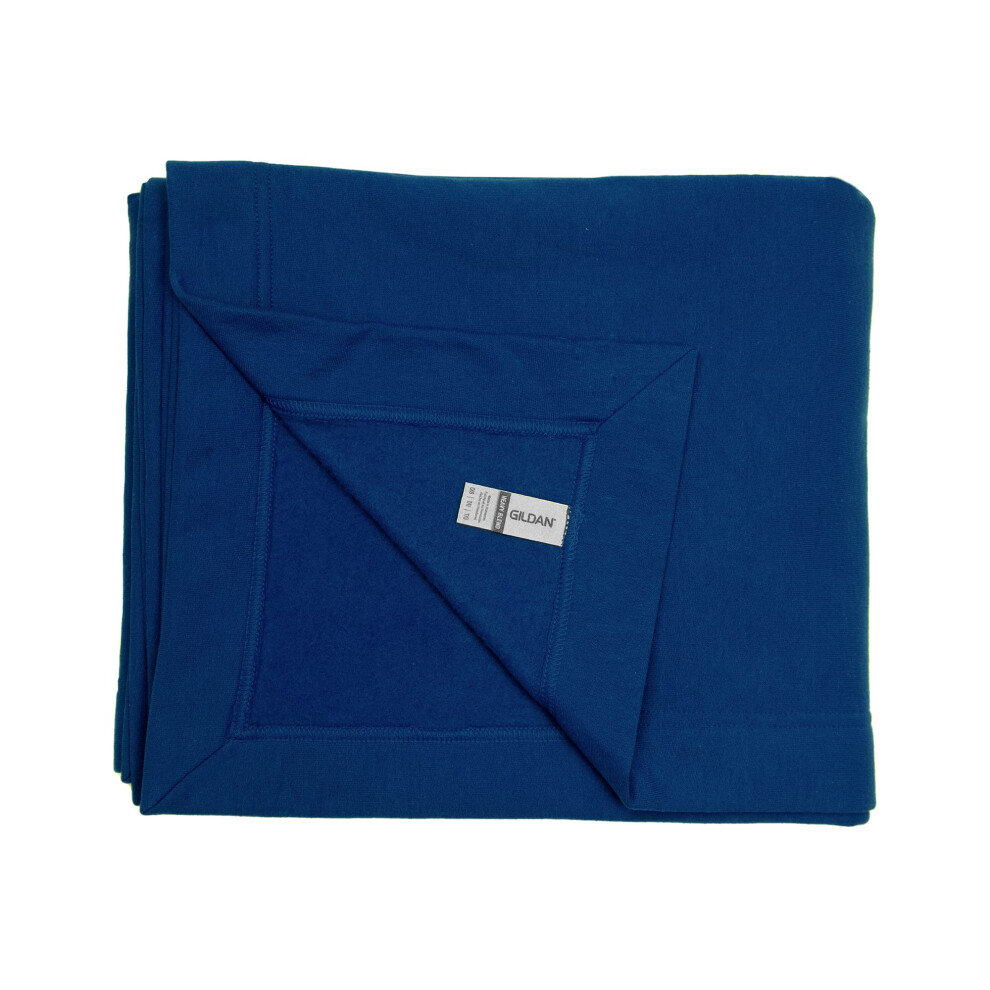 Gildan Heavy Blend Fleece Blanket  Style G18900  Navy  50 x 60