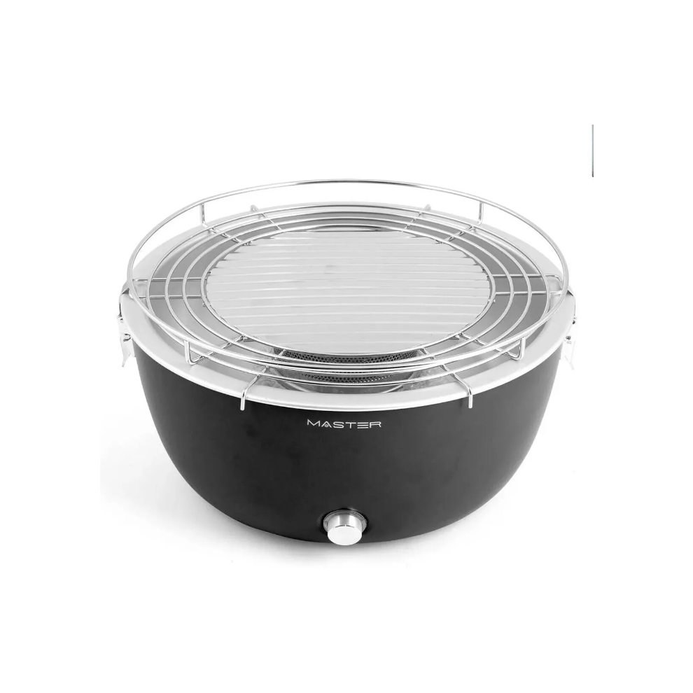 Master Smokeless Charcoal BBQ - Portable Indoor/Outdoor BBQ with USB Power