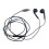 In Ear Earphones Type C in Black 2