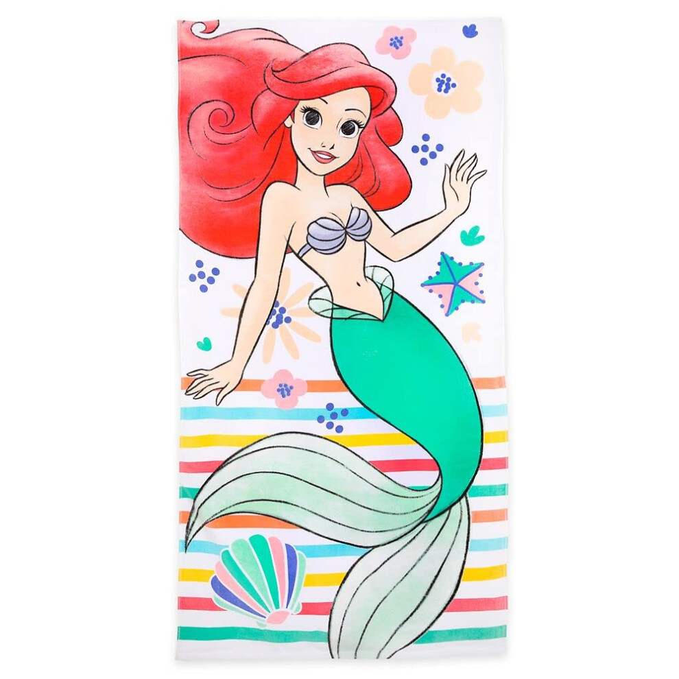 Disney Ariel Beach Towel for Girls  The Little Mermaid