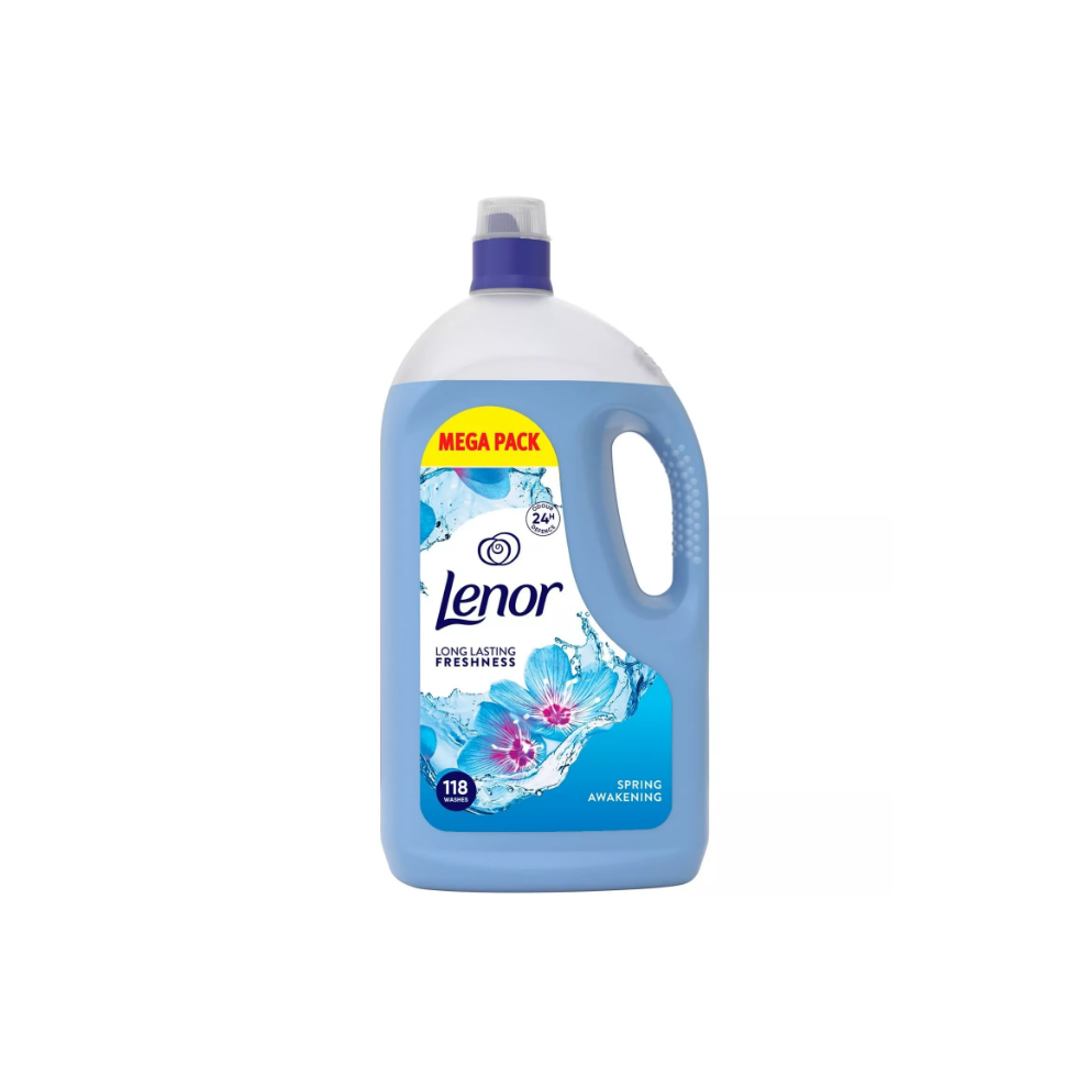 MEGA PACK Lenor Spring Awakening - Fabric Conditioner 118 Washes (4L)