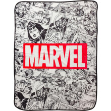 Silver Buffalo Marvel Retro Vintage Comics Panel 45 x 60 Fleece Throw Blanket