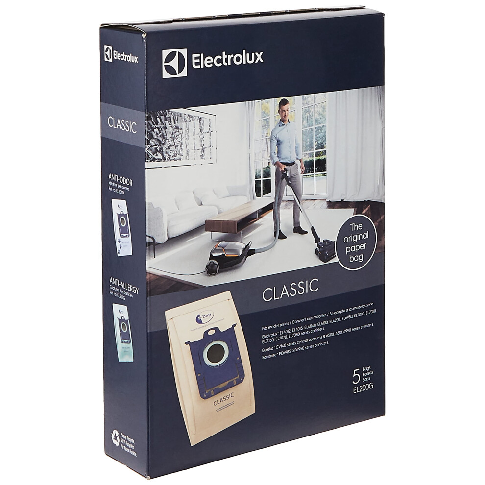 ELECTROLUX HOMECARE PRODUCTS Electrolux EL200G s Classic Paper Vacuum Bag  5  Brown