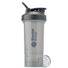 BlenderBottle Shakerflaska Pro Series För Proteinshakes och Pre Workout, 28-Ounce, Grå